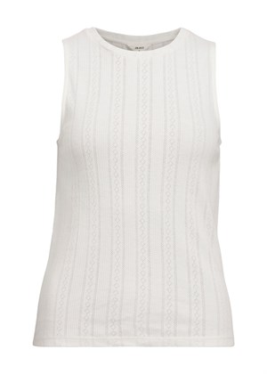 Amalie sl tank top Hvid Object